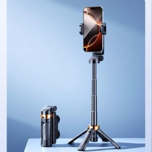 自撮り棒リモート付き スマホ三脚　スマートフォン用